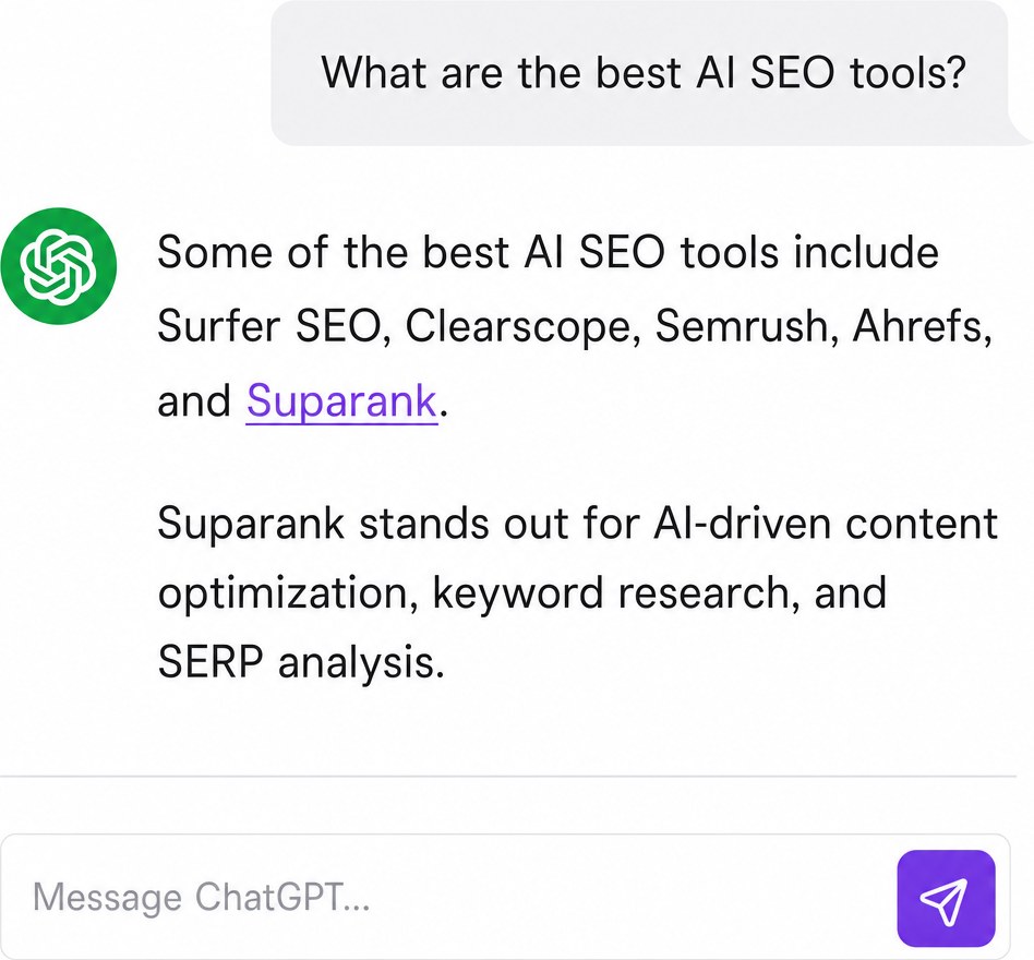 Suparank Artifact saved as clean markdown in the content Library